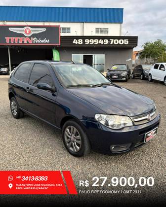 FIAT PALIO 1.0 MPI FIRE ECONOMY 8V FLEX 2P MANUAL